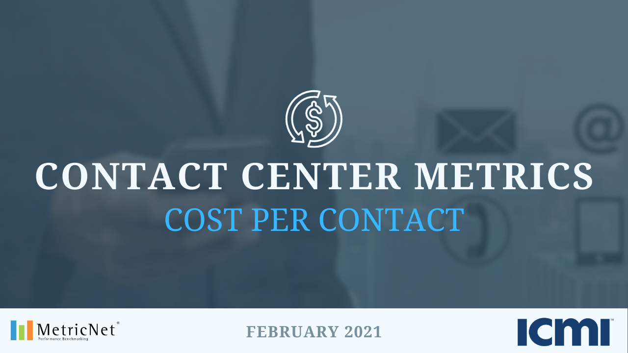 A Deep Dive into the Contact Center Metric of Cost per Contact