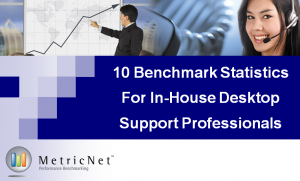 10 MetricNet Benchmarking Statistics for In-House Desktop Support Professionals