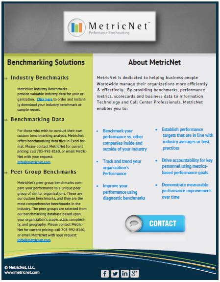 MetricNet Brochure HDI 2014