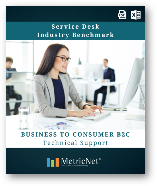 Business to Consumer B2C Technical Support Service Desk Benchmark