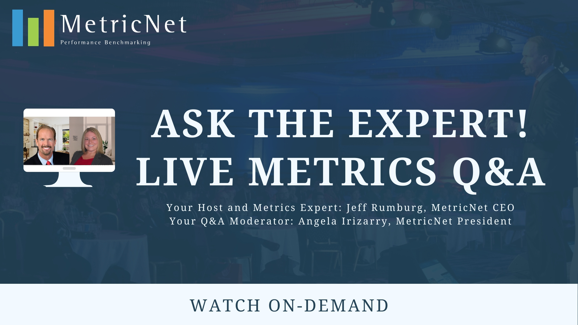 Ask the Expert! Live Metrics Q&A!