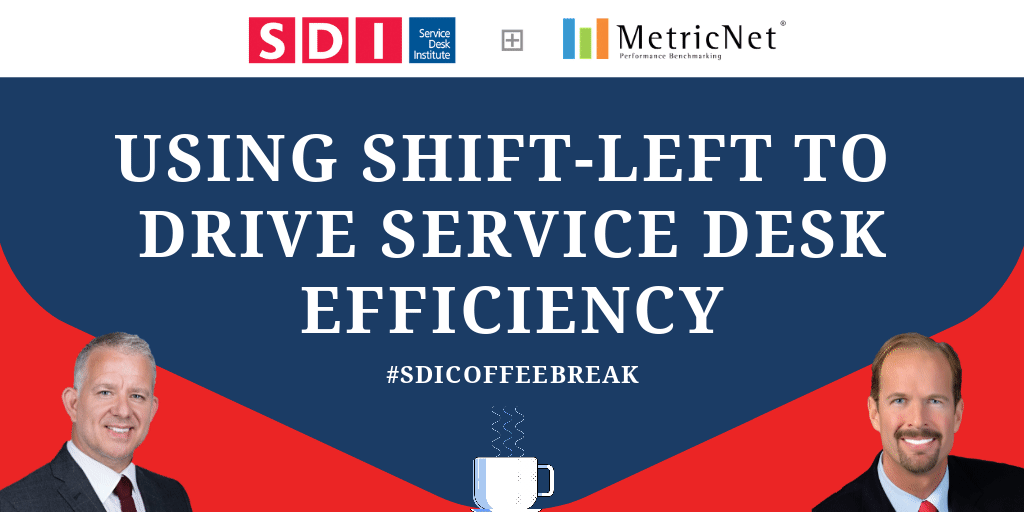 Using Shift-Left to Drive Service Desk Efficiency