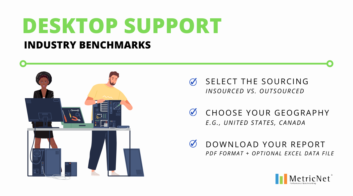 desktop support industry benchmarks