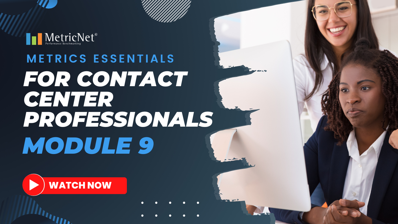 Contact Center Metrics Essentials Module 9 | The Metrics Hierarchy